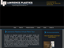 Tablet Screenshot of lawrenceplastics.com